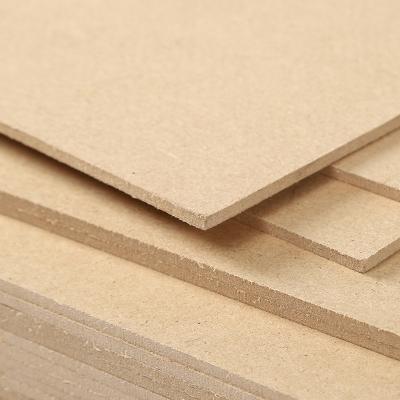 China Furniture Factory Price 3mm 6mm 12mm 15mm 18mm Raw Wooden MDF Board MDF Board MDF Single Sheet for sale