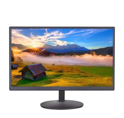 China Uncurved Desktop Monitor 24 Inch Computer Monitor Desktop CCTV Student Monitor 60hz blackcolour 1920*1080FHD for sale