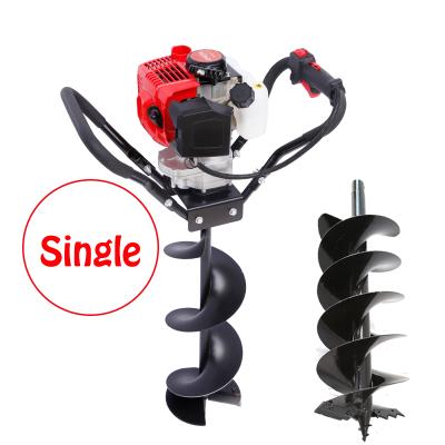 China Professional One Man Operator Earth Auger /Post Hole Digger 43CC Tree Planting Earth Auger AG43 for sale