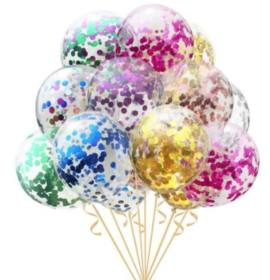 China Latex BEST GOODS Color Glitter Balloon 12