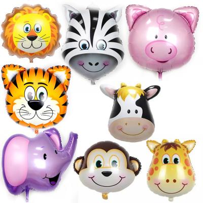 China Wholesale Decorative Printing Kids Party Festival Decoration Happy Birthday Animal Shaped Balloon for sale