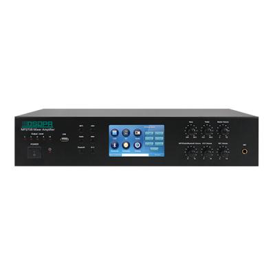 China MP3 Play/AUX/USB DSPPA 6 Zone Blue Tooth Mixer Amplifier with Timer USB Tuner for sale