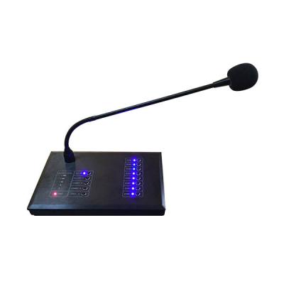 China DSPPA MAG808R 8 Zones Remote Paging Microphone 231.5mm*145.5mm*67.5mm for sale