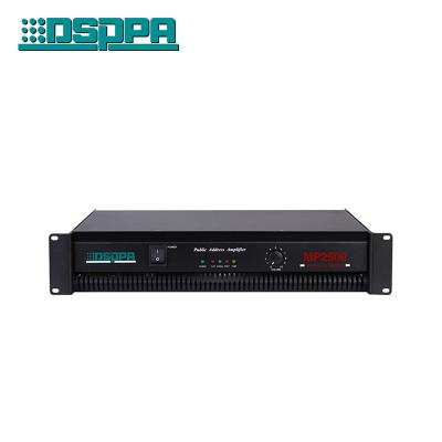 China DSPPA MP2500 MP2500 Brand 650W Power PA Amplifier 4-8 Ohm Professional Power Amplifier for sale