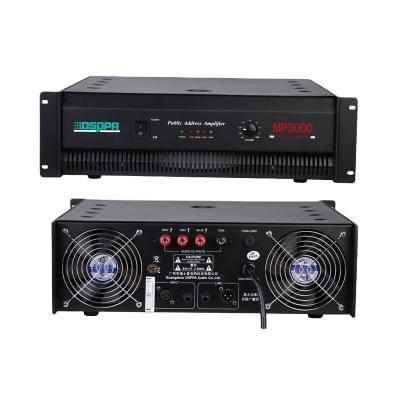 China MP3000 Hot Sale DSPPA 70V 100V 1000W Power Amplifier High Power Amplifier MP3000 for sale