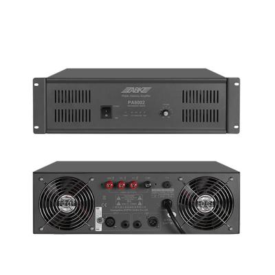 China ZABKZ PA8002 One Channel Power Amplifier in PA8002 Professional Sound System for sale