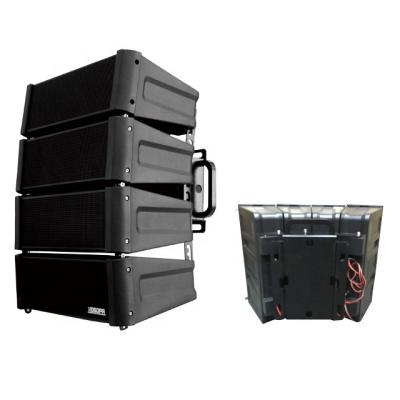 China No Active Line 100v 8ohm Professional Line 4 Speaker Line Array Loudspeaker System Sound Stage Unit 2 Universal Waterproof for sale