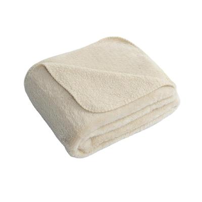 China New Polyester Simply 2022 Wholesale Home Sherpa Blanket Comfortable Soft Warm Blanket for sale