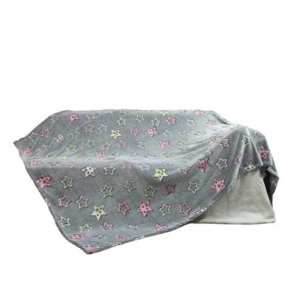 China Nap Products Warm Cozy Indoor Air Conditioner Blanket Single Stretching Soft Warm Blanket for sale