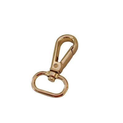 China General Industry YK 1155 gold and silver snap dog hook bag hardware for leather bags/wallet/travel backpacks for sale