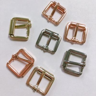 China YK 11134 Eco-friendly Shoe Buckle Plating Gold Color Metal Buckle For Shoes Hardware Accessories for sale