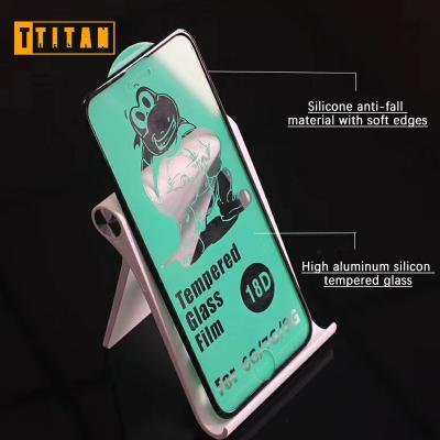 China 18d cell phone factory price full glue tempered glass screen protector for iphone 11 pro for sale