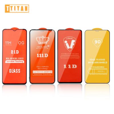 China Vidrio 11D Curvo Mobile Phone Mica For Xiaomi MI 9T Pro Full Glue for sale