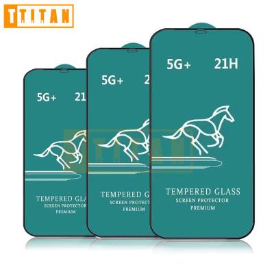 China Cell Phone 10D Tempered Glass For Samsung A20 A12 A72 A52 S21 M51 Micas With Package for sale