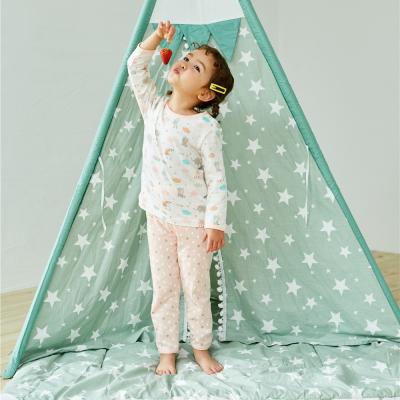 China Girls Anti-Shrink Sleepwear Kids Christmas Pajamas Custom Christmas Kids Pajamas Set Made By 100% Cotton for sale