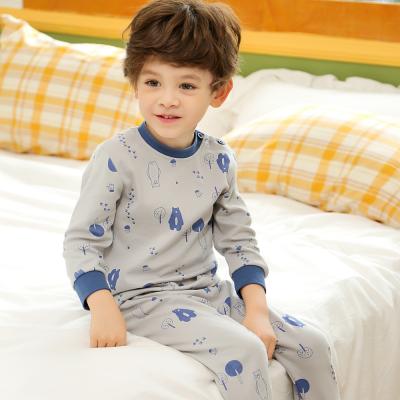 China High Quality Breathable Comfortable Baby Kids Clothes Set 2 Piece Home Wear Children Pajamas Multicolor Autumn Winter Children Cotton Pajamas for sale