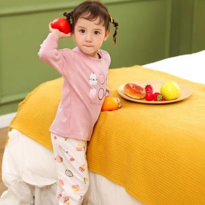 China New Style Breathable Kids Clothes Home Clothes Long Sleeve Children Sleepwear Girls Kids For Winter for sale