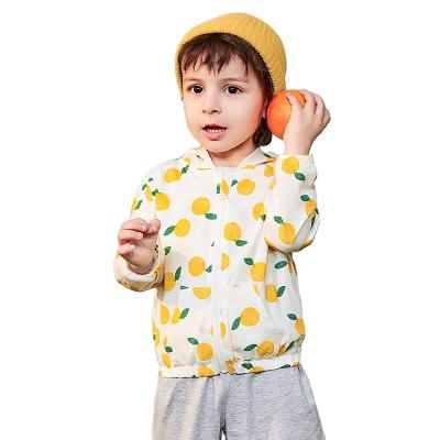 China Spring Summer Girl Anti-Shrink Baby Clothes Thin Waterproof Kids Jackets With Hood Custom Made For Kids Sun Protection Clothing for sale