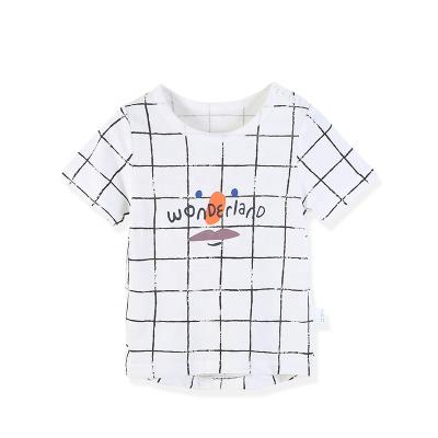 China The main low price kids anti-shrink fashion 100% cotton round neck OEM boys and girls T-shirts kids T-shirts for sale