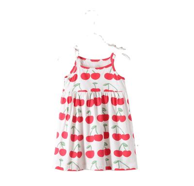 China Hot Sale Fashion Baby Dress Anti-wrinkle Beautiful Cotton Kids Skirt Summer Baby Dress Designs for sale