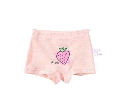 China ODM/OEM Cotton Breathable Baby Cartoon Wholesale Cute Girls Underwear Pack & Instruction 4 Color Short Pants 4PCS Per Pack for sale