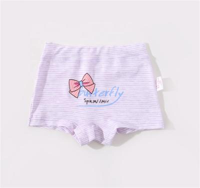 China Beautiful Breathable Custom Pure Cotton Girls Panties Baby Children Underwear Kids Underwear for sale