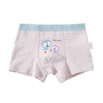 China 4 PCS/bag Wholesale Organic Cotton Girls Breathable Shorts Pants Kids Underwear Kids Underwear For Girl for sale