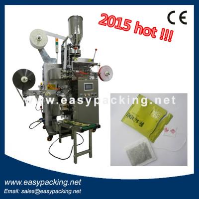 China Automatic Tea Bag Packing Machine(Fliter Paper With String & Tag Then Into Outer Envelope) for sale