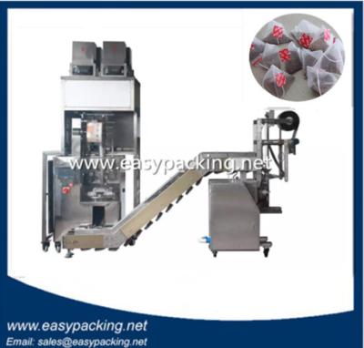 China stainless pillow tea/coffee/filter bag/sachet filling packing machine of automatic for sale