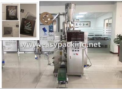 China Automatic Tea Bag Packing Machine(Fliter Paper With String & Tag Then Into Outer Envelope) for sale