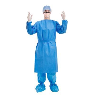 China Water Proof Factory Wholesale Price Sterile Disposable Surgical Gown Isolation Gown for sale