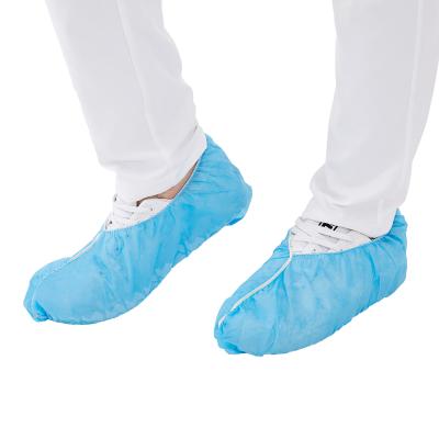 China CPE OEM Disposable Shoe Cover For Kids , Indoor Non-slip Handmade PP Disposable Shoe Cover for sale