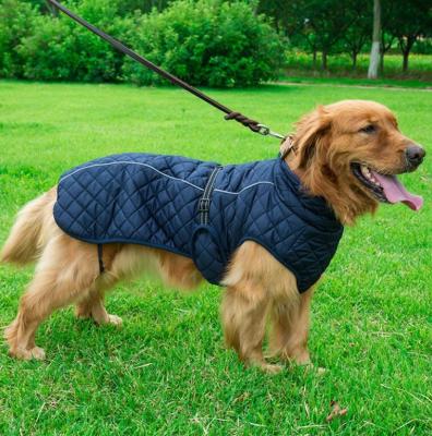 China Sustainable Wholesale Cotton Outdoor Adjustable Heat Reflective Dog Dog Jackets for sale