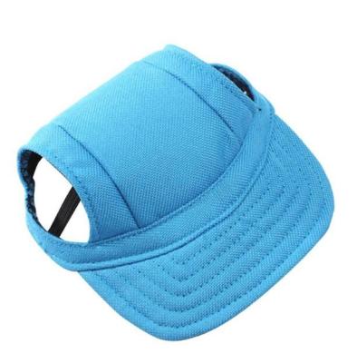 China Viable Wholesale Adjustable Pet Baseball Hat Pet Accessories Dog Hats for sale