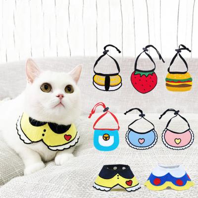 China Viable Dogs and Cats Saliva Towel Pet Bib Drip Saliva Towel Neck Tie Collar for sale