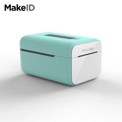 China MAKEID Ticket Blue Care Multifunctional Portable Thermal Label Printer for sale