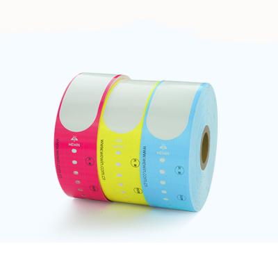 China Contain 82% Purity Direct Thermal Nano Silica MAKEID Custom Disposable Medical ID Wristbands Wristbands Label for sale