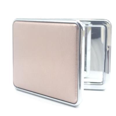 China Custom Magnifying Pocket Makeup Mirror Small Fashion Make Up Mirror for sale