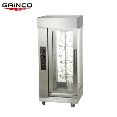 China Commercial Hotel Kitchen Restaurant Equipment CE ROHS Chicken Gas Rotisseries Oven for sale