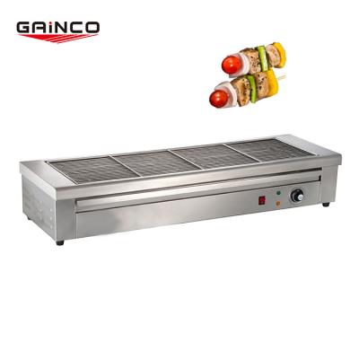 China Easily Assembled Outdoor Portable Electric Gainco Stainless Steel BBQ Stove Grill Flat Top for sale