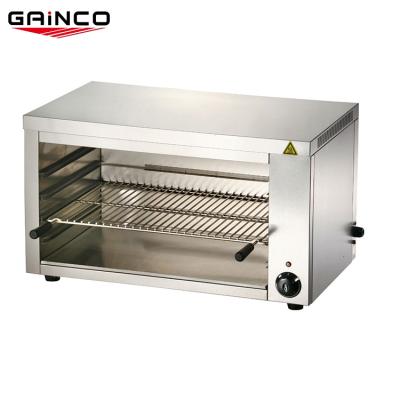 China Snack Factory Kitchen Equipment Picture Salamander Machine Electric Bread Bake Oven / Salamander Bake for sale