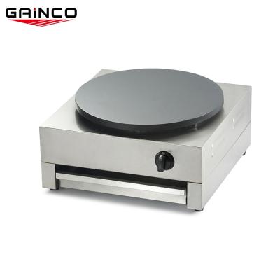 China GCM-1 Outdoor Chinese Industrial Rotating Single Pancake Maker / Gas Pan Gas Pancake Machine for sale