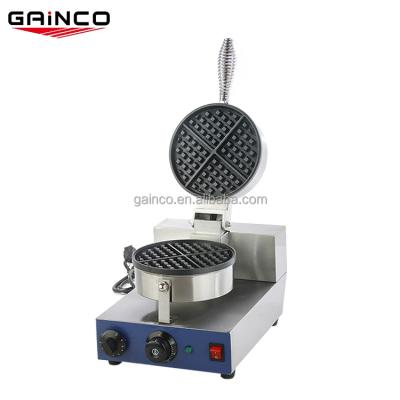 China Mini Adjustable Thermostat 1kw Belgian Round Bubble Waffle Maker Commercial for sale