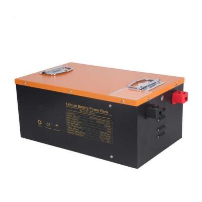 China Durable High Density Small Size Energy Storage System 2560WH 24V 100AH ​​LiFePO4 Lithium Battery Power Bank for sale