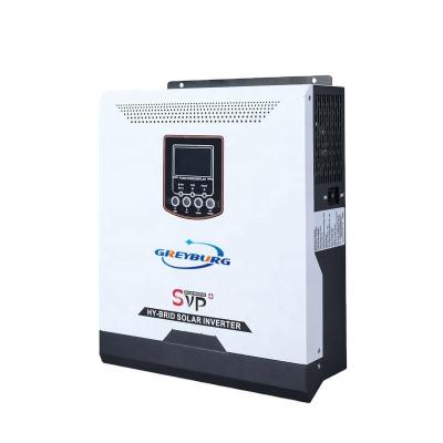 China Durable High Frequency PWM Charge Controller 2000w 24V Pure Sine Wave Home Solar Power System Off Grid Hybrid Solar Inverter for sale