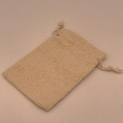 China Storage Bag Recycle Cotton Canvas Fabric Drawstring Dust Bag, Organic Cotton Canvas Drawstring Bag Jewelry Pouch for sale