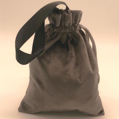 China Recyclable Travel Jewelry Storage Bags Jewelry Bags Velvet Drawstring Velvet Bag Jewelry Pouch for sale