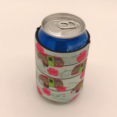 China Waterproof Odm Vintage Beer Cooler Pitched Neoprene Cup Stubby Holder Can Cooler For Beer for sale