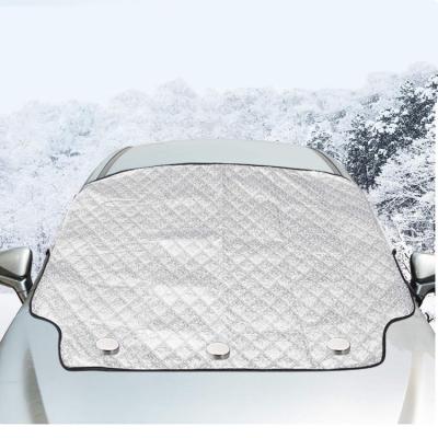 China Magnetic Water Resistant Sunshade Window Waterproof Cover Kept Cool Summer Car Windshield Snow Ice Cover Wiper Protector In Winter for sale