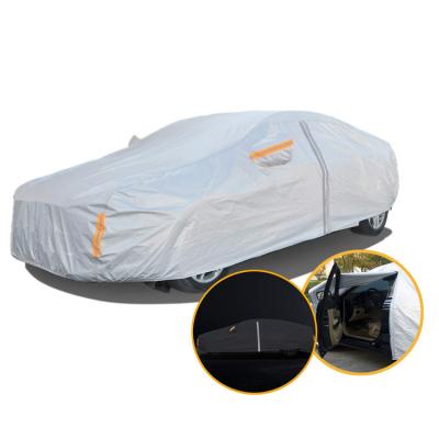 China Wholesale Car Cover 6 Layers Hail Waterproof Universal All Weather Sedan Car Cover Snow Dust Outdoor UV Protection Full Cover for sale